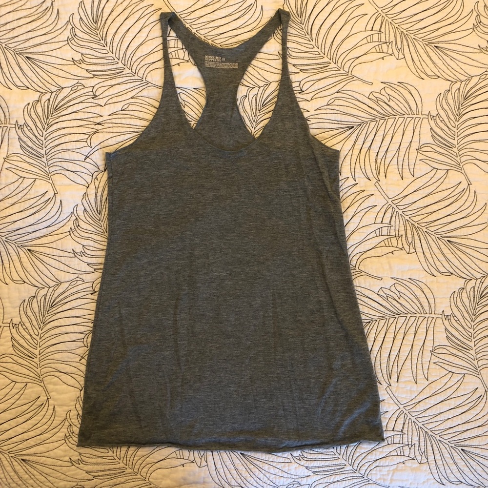 Gray Muscle Tank